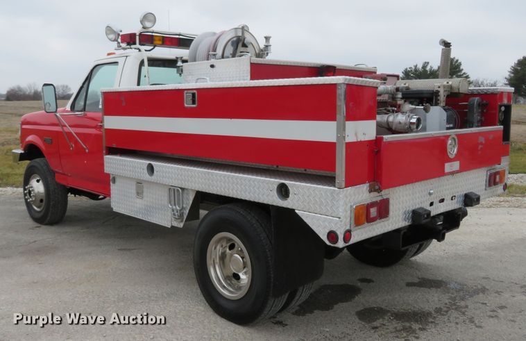 image for item DI3996 1993 Ford F350  brush fire truck