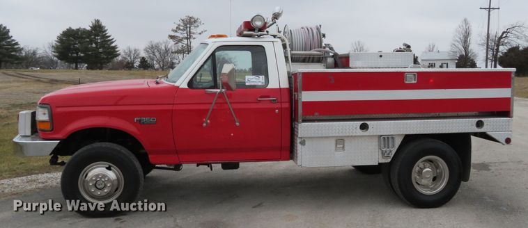 image for item DI3996 1993 Ford F350  brush fire truck