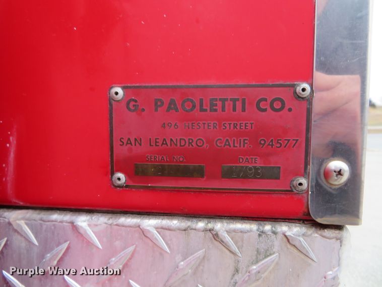 image for item DI3996 1993 Ford F350  brush fire truck