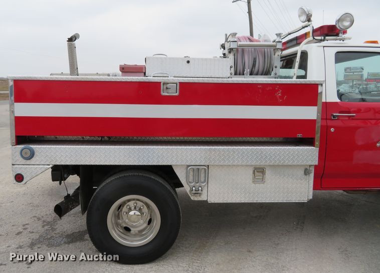 image for item DI3996 1993 Ford F350  brush fire truck