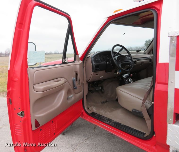 image for item DI3996 1993 Ford F350  brush fire truck