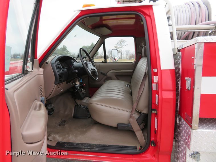 image for item DI3996 1993 Ford F350  brush fire truck