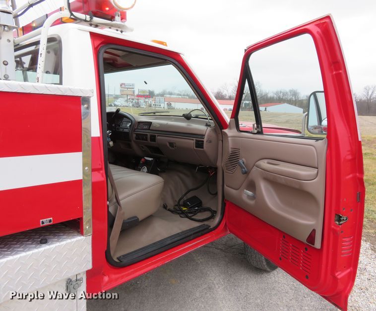 image for item DI3996 1993 Ford F350  brush fire truck