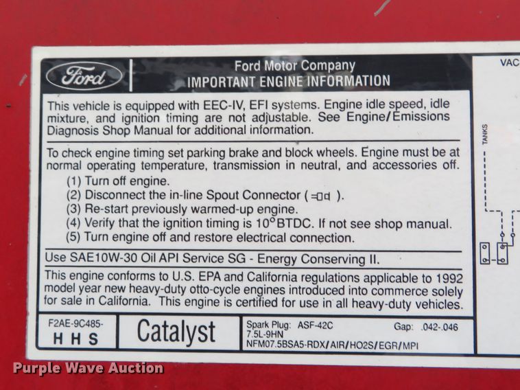 image for item DI3996 1993 Ford F350  brush fire truck