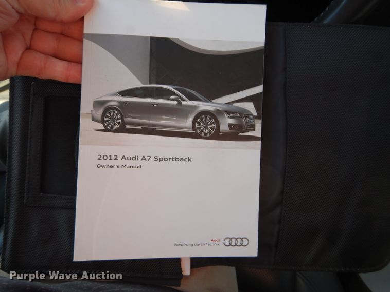 image for item DI8380 2012 Audi A7 Prestige