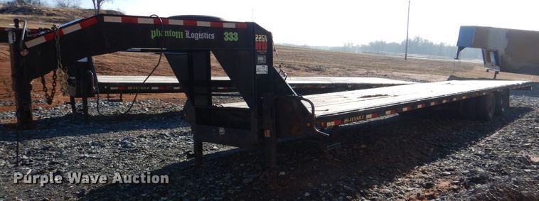 image for item DJ0371 2016 Big Tex 22GN-40  equipment trailer