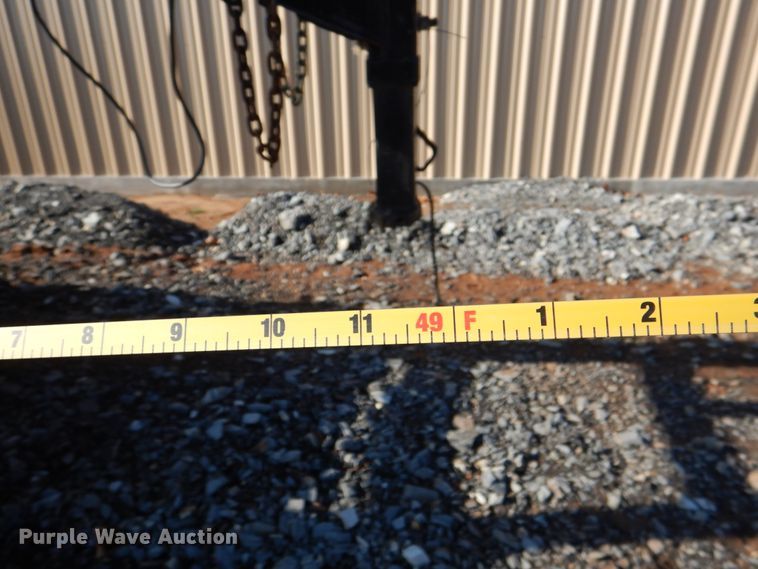 image for item DJ0371 2016 Big Tex 22GN-40  equipment trailer