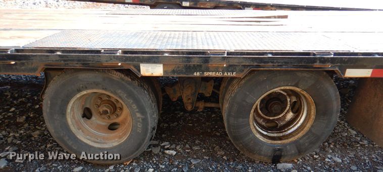 image for item DJ0371 2016 Big Tex 22GN-40  equipment trailer