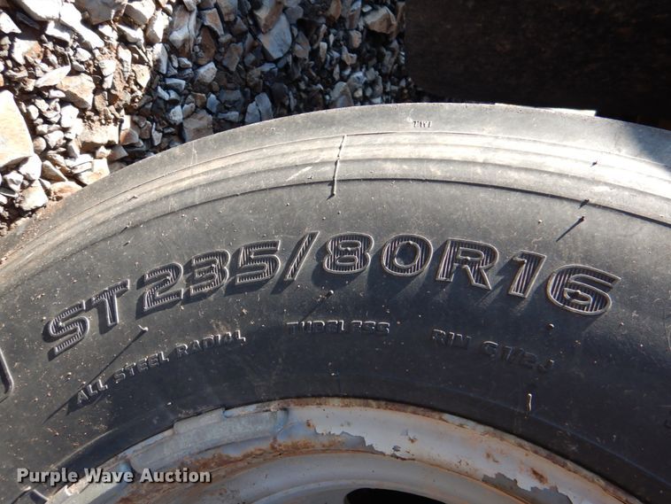 image for item DJ0371 2016 Big Tex 22GN-40  equipment trailer