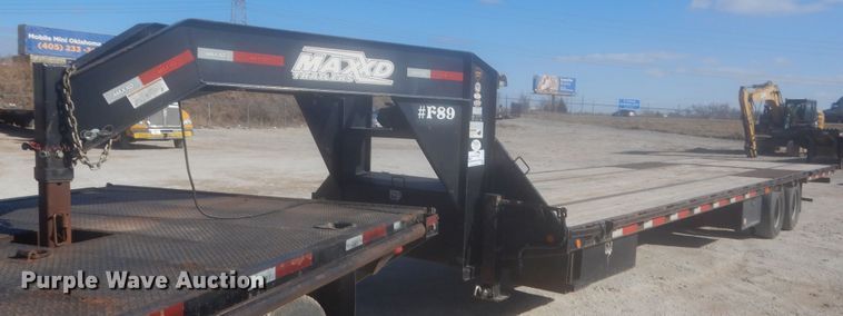 image for item DJ2172 2016 Maxey YD36  equipment trailer