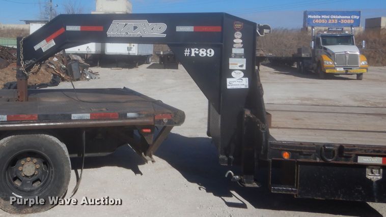 image for item DJ2172 2016 Maxey YD36  equipment trailer