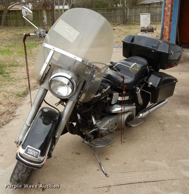 image for item DJ8152 1980 Harley Davidson Electra Glide  motorcycle