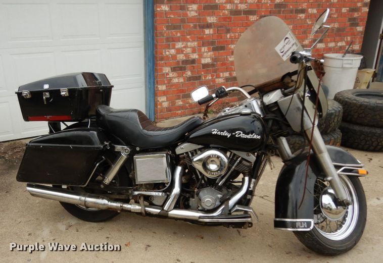 image for item DJ8152 1980 Harley Davidson Electra Glide  motorcycle