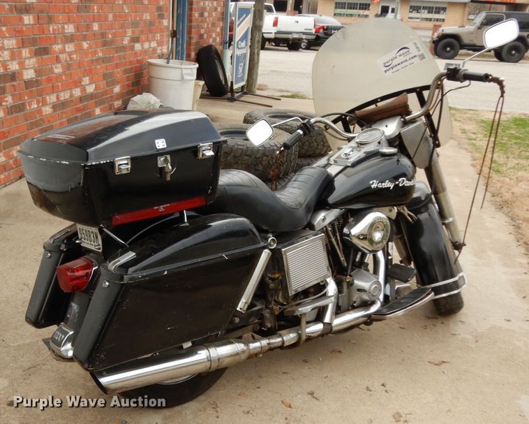 image for item DJ8152 1980 Harley Davidson Electra Glide  motorcycle