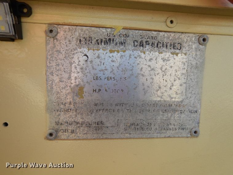 image for item DJ8153 1981 Duracraft  boat