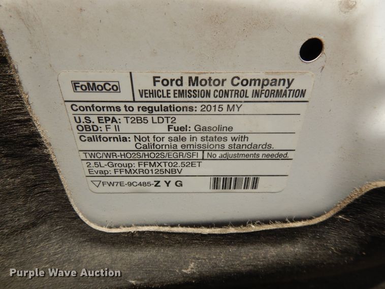 image for item DL2527 2015 Ford Escape  SUV