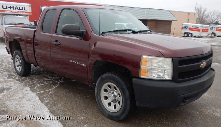 image for item DL2544 2007  Chevrolet Silverado 1500  Ext. Cab pickup truck