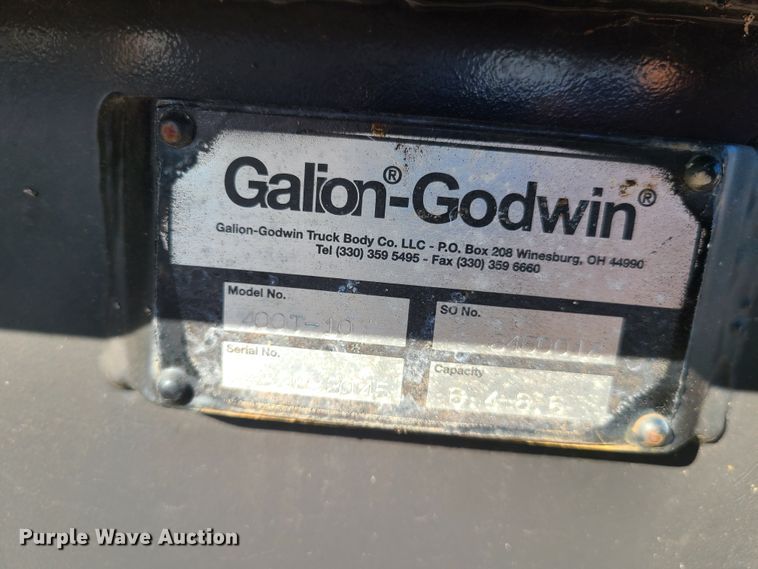 image for item FW9629 Galion-Godwin 400T-10 dump bed
