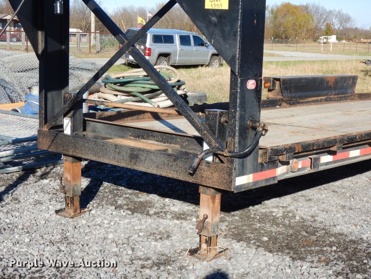 image for item FW9946 2015 Belshe TB15 tilt deck equipment trailer