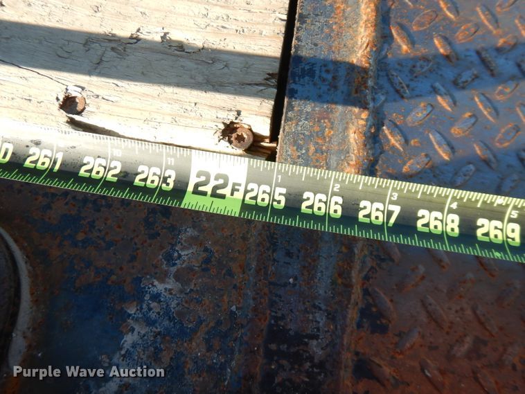 image for item FW9946 2015 Belshe TB15 tilt deck equipment trailer