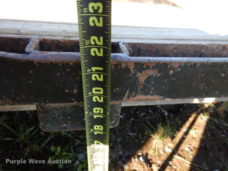 image for item FW9946 2015 Belshe TB15 tilt deck equipment trailer