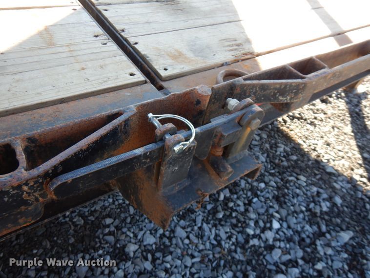 image for item FW9946 2015 Belshe TB15 tilt deck equipment trailer