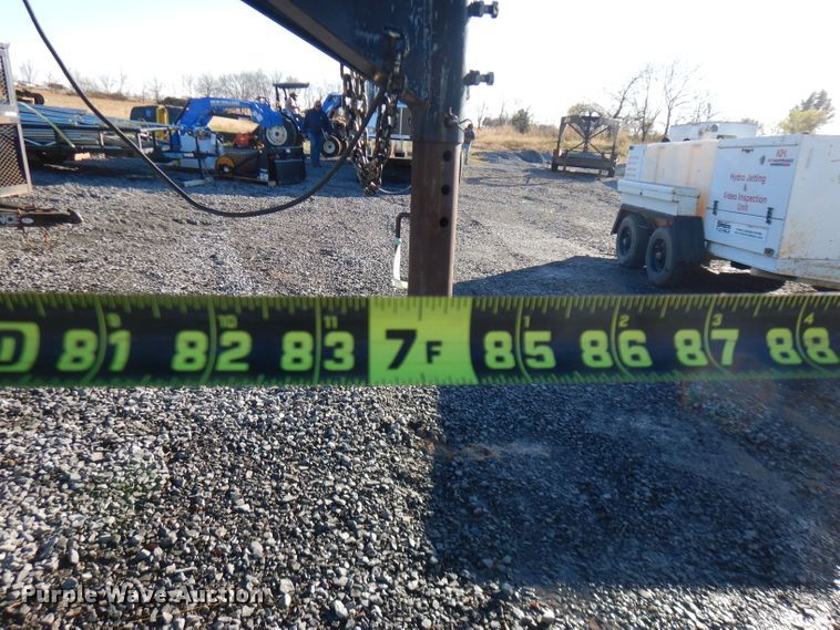 image for item FW9946 2015 Belshe TB15 tilt deck equipment trailer