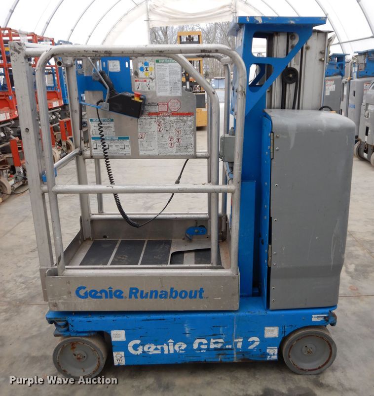 image for item GK9715 2012 Genie GR-12  vertical lift