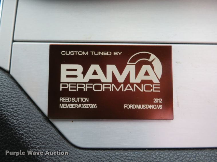 image for item GT9469 2012 Ford Mustang