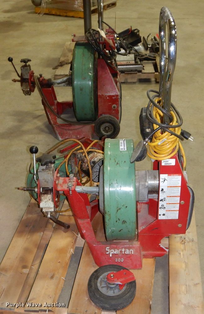 Spartan 300 sewer drain machine in Bonner Springs, KS Item HF9148