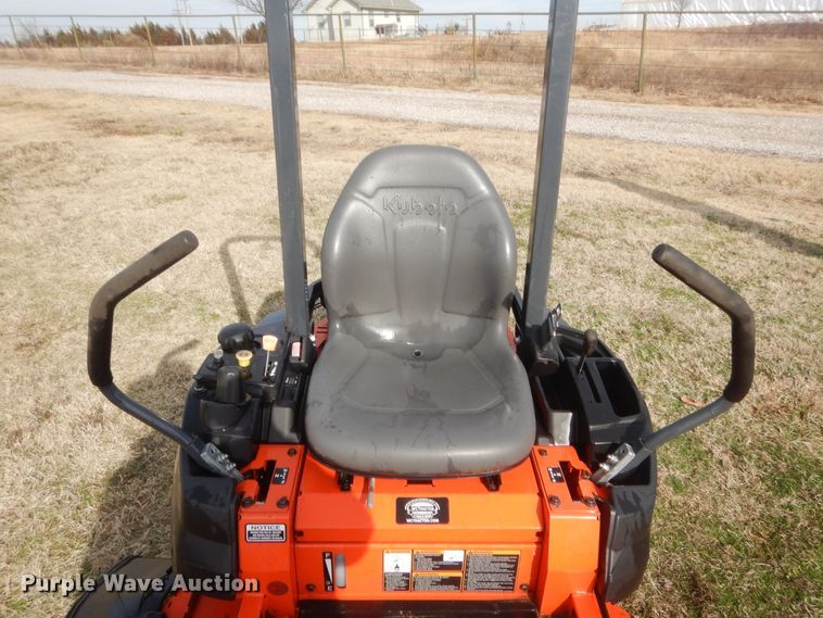 image for item HG9784 Kubota Z122RKW  ZTR lawn mower