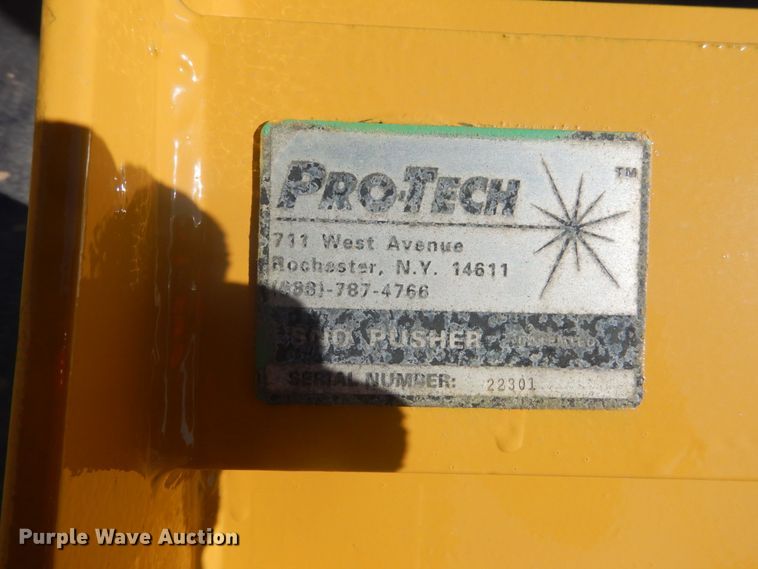 image for item HV9609 Pro Tech 10'W skid steer snow pusher