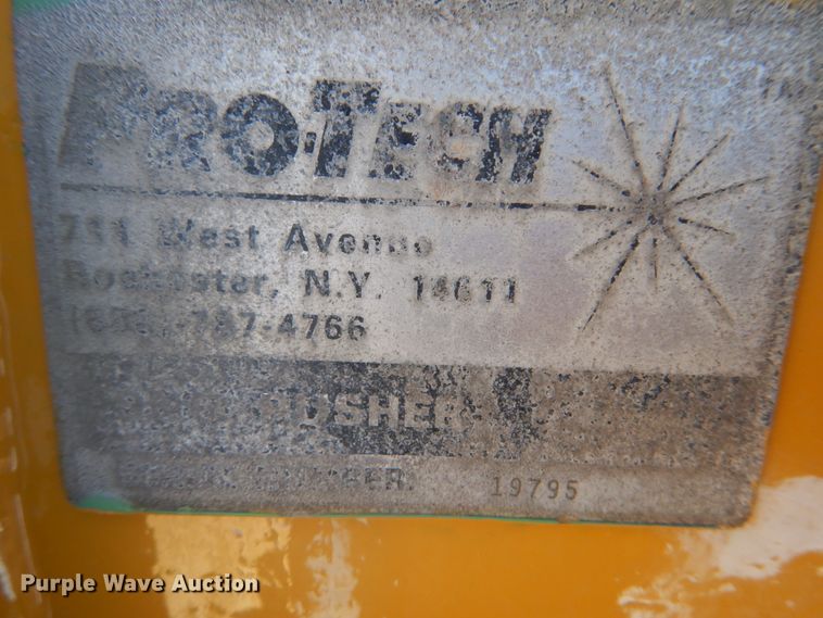 image for item HV9610 Pro Tech 10'W skid steer snow pusher