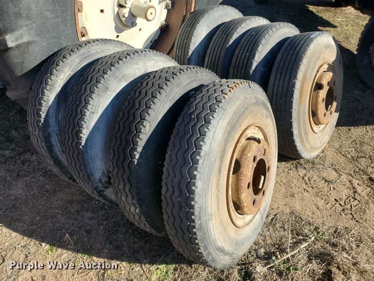 image for item HW9651 (8) 8.25R15 tires