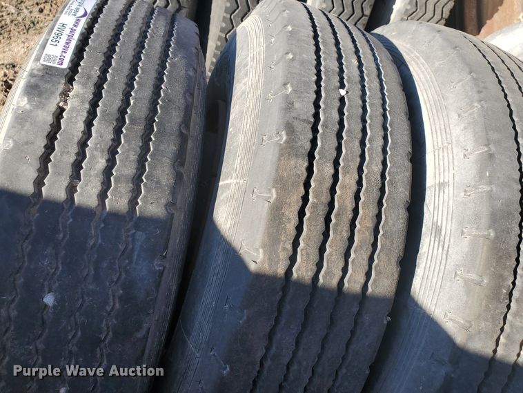 image for item HW9651 (8) 8.25R15 tires