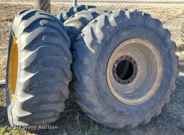 image for item HW9656 (4) 17.5-25 tires