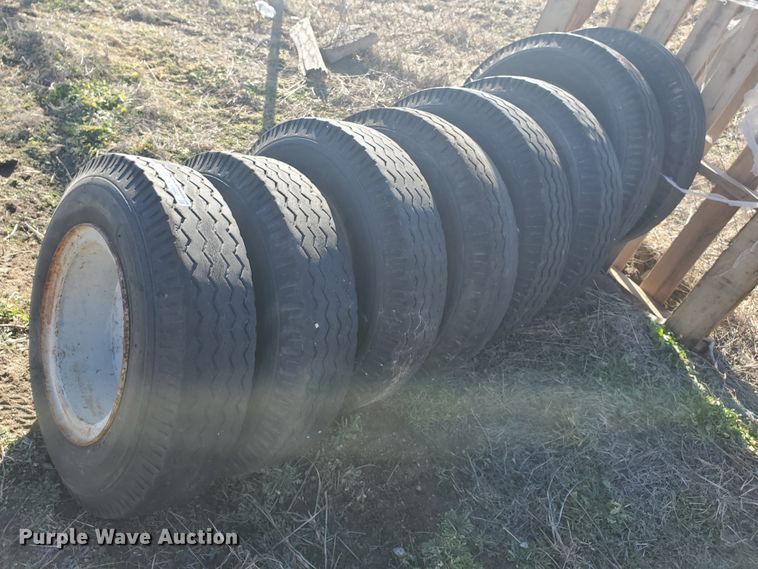 image for item HW9660 (8) 7.50-15 tires