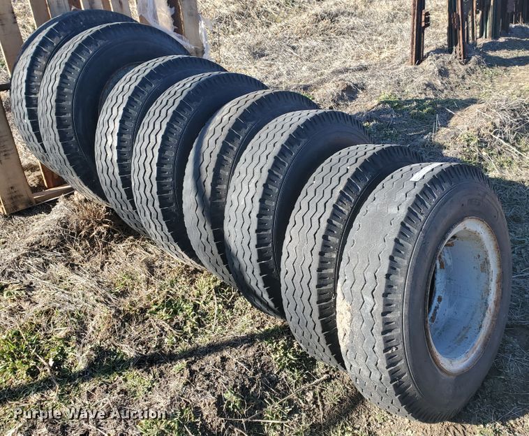 image for item HW9660 (8) 7.50-15 tires