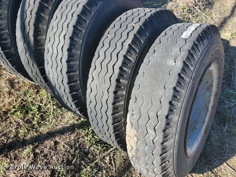 image for item HW9660 (8) 7.50-15 tires