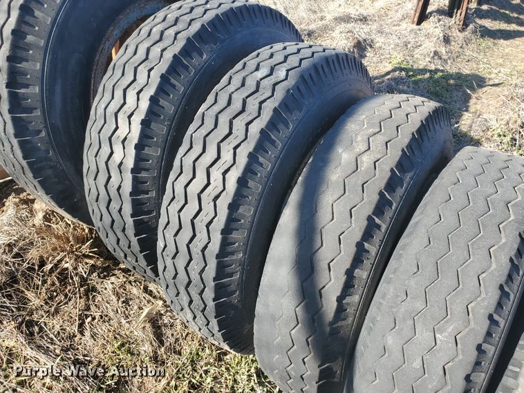 image for item HW9660 (8) 7.50-15 tires