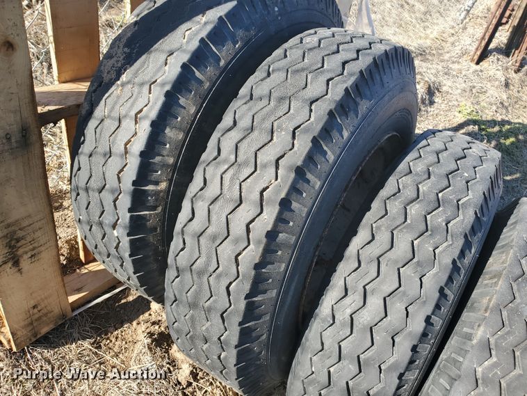 image for item HW9660 (8) 7.50-15 tires