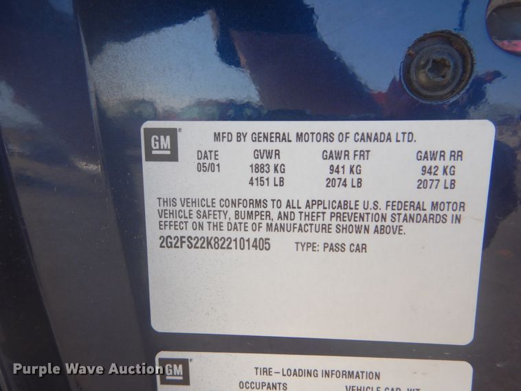 image for item HW9771 2002 Pontiac Firebird