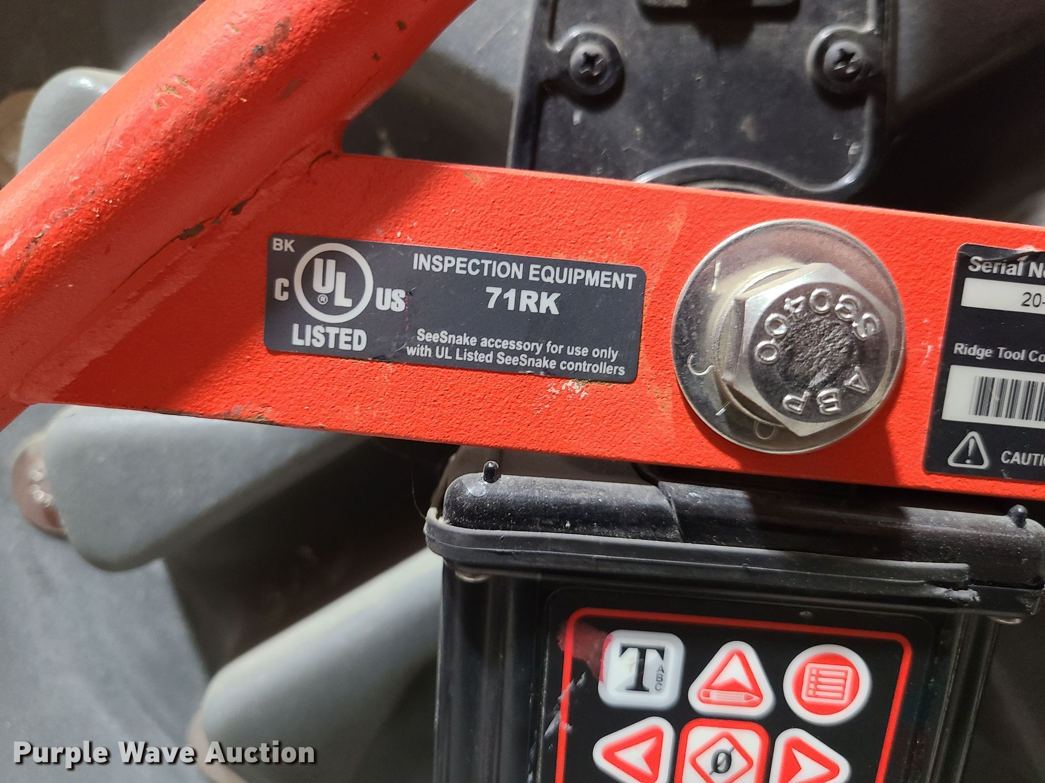 Ridgid CS10 SeeSnake camera system in 