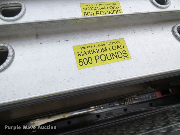 image for item DC2836 (20) Bauer 22012 aluminum walk boards