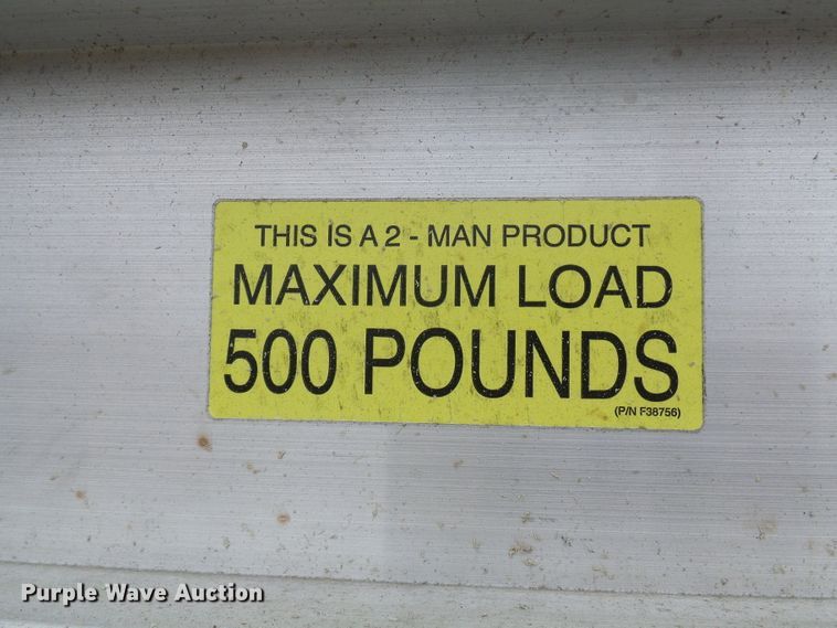 image for item DC2837 (20) Bauer 22012 aluminum walk boards