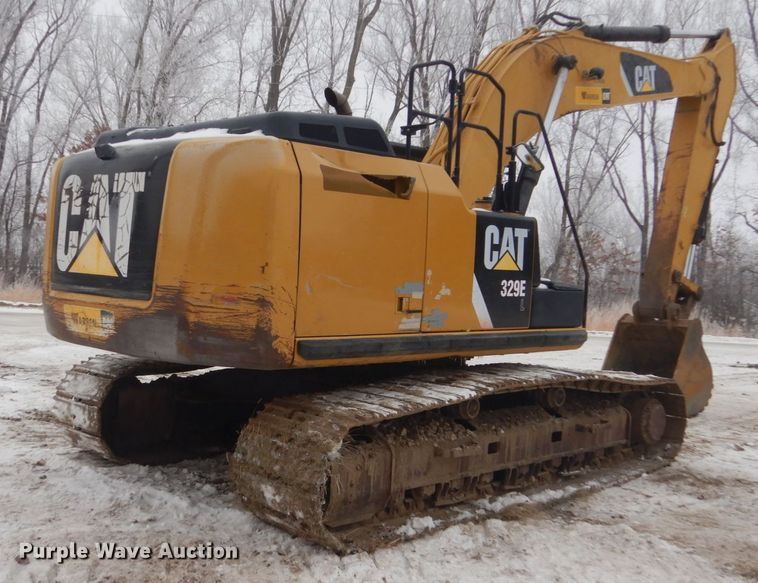 image for item DC8764 2012 Caterpillar 329E L  hydraulic excavator