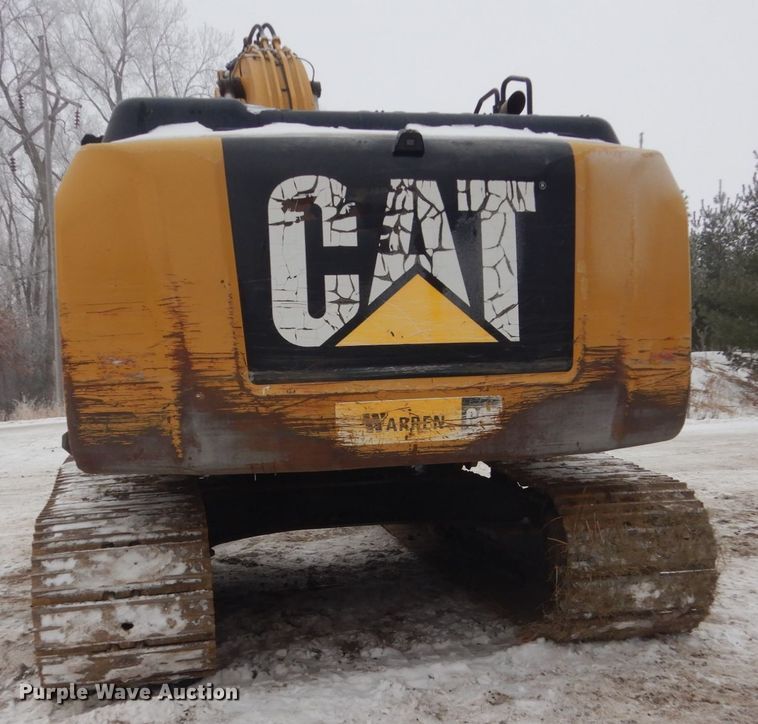 image for item DC8764 2012 Caterpillar 329E L  hydraulic excavator