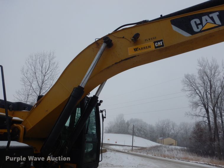 image for item DC8764 2012 Caterpillar 329E L  hydraulic excavator