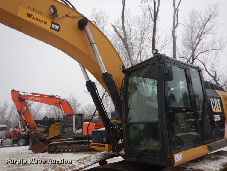 image for item DC8764 2012 Caterpillar 329E L  hydraulic excavator