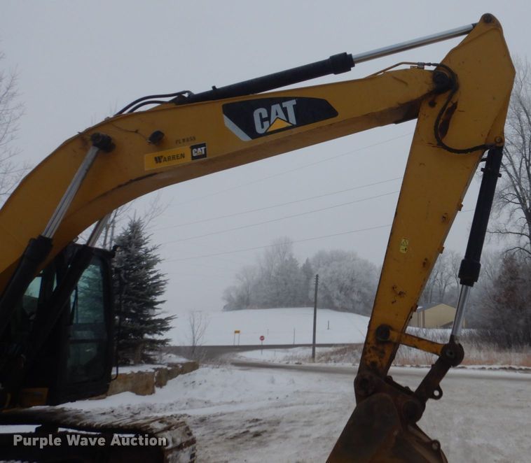 image for item DC8764 2012 Caterpillar 329E L  hydraulic excavator